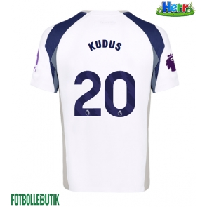 Tottenham Hotspur Mohammed Kudus #20 Hemmatröja 2025-26 Kortärmad